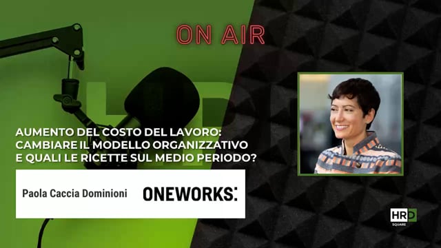 Thumbnail Aumento del costo del lavoro ONE WORKS