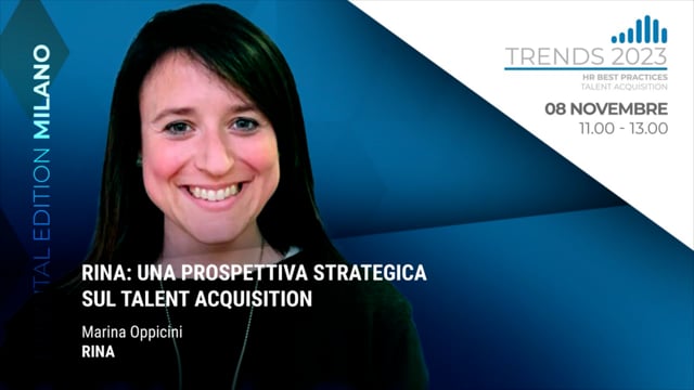 Thumbnail Rina: una prospettiva strategica sul talent acquisition - RINA