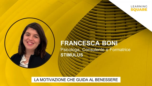 Thumbnail Una motivazione rivolta al benessere: non solo performance! STIMULUS