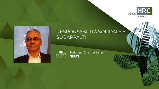 Thumbnail Responsabilità solidale e subappalti SIRTI