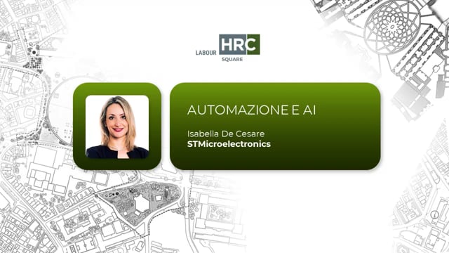 Thumbnail Automazione e AI. Come sta evolvendo il mondo del lavoro nella transizione digitale STMICROELECTRONICS