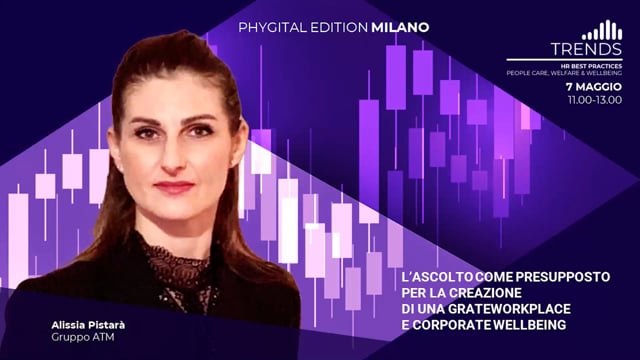 Thumbnail L’ascolto come presupposto per la creazione di un grateworkplace e corporate wellbeing - GRUPPO ATM