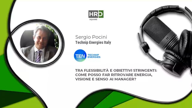 Thumbnail Tra flessibilità e obiettivi -far ritrovare energia, vision e senso ai manager TECHNIP ENERGIES ITALY